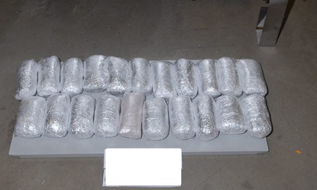 Smuggled meth discovered in oven