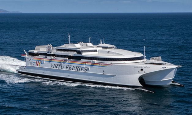 Incat delivers large new fast ferry