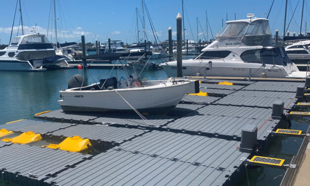 Floating dry docks installed at Gladstone