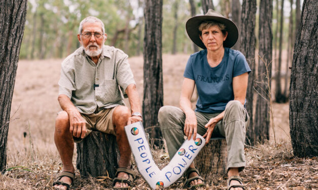 Protest staged at Abbot Point