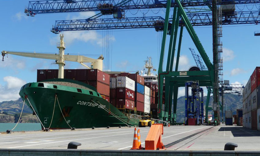 First call to South Island for Zim ship