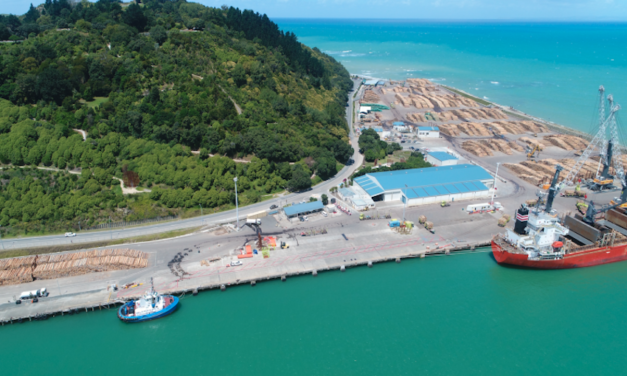 New Zealand’s Eastland Port receives wharf upgrade