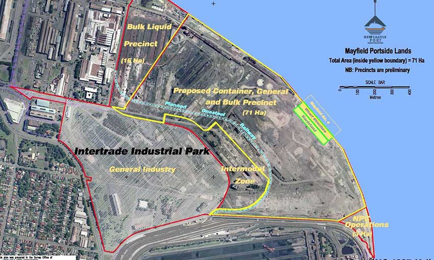 NSW government puts 52-ha site at Newcastle up for sale