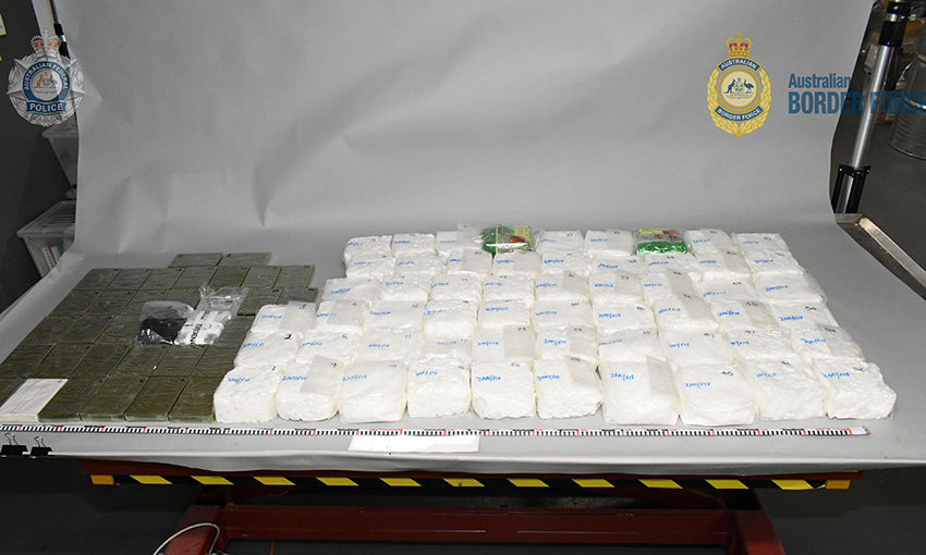 Police seize 69 kilos of drugs smuggled in air cargo