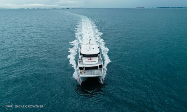 Incat Crowther catamaran enters into service