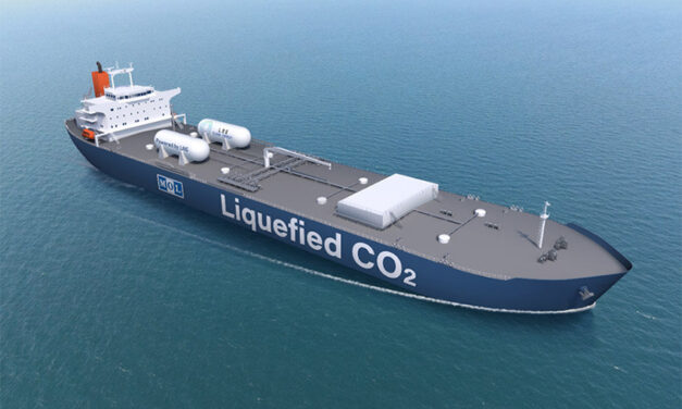 Approval in principle for large-scale liquefied CO2 carrier