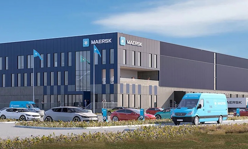 Maersk to build first-of-its-kind green warehouse