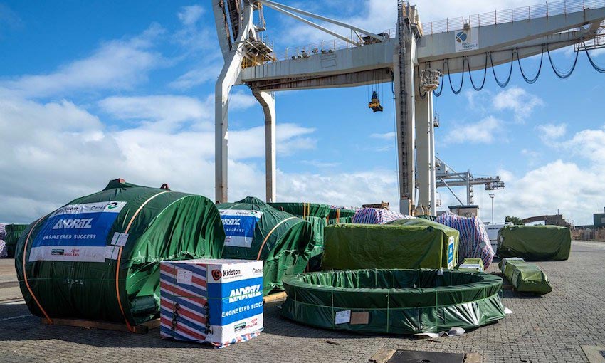 First shipment of hydro project parts reaches Port of Townsville