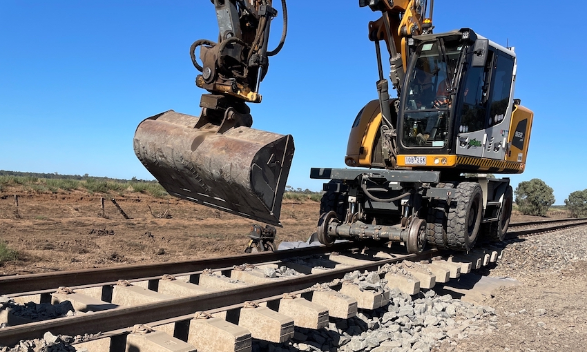 Flood-damaged rail line to reopen