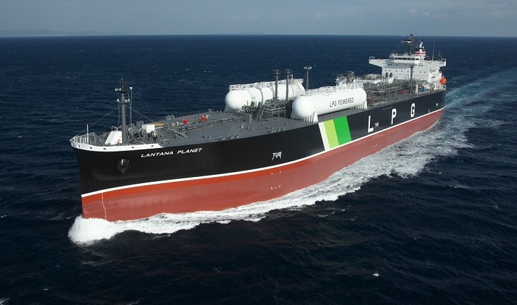 NYK’s second dual fuel VLGC named