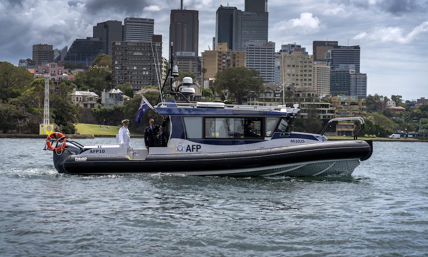 New AFP vessel deployed in Sydney Harbour
