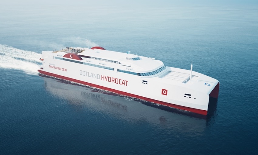 Austal unveils plans for hydrogen-powered ferry