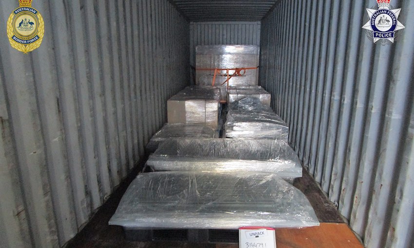 336kg of heroin intercepted at Port of Brisbane