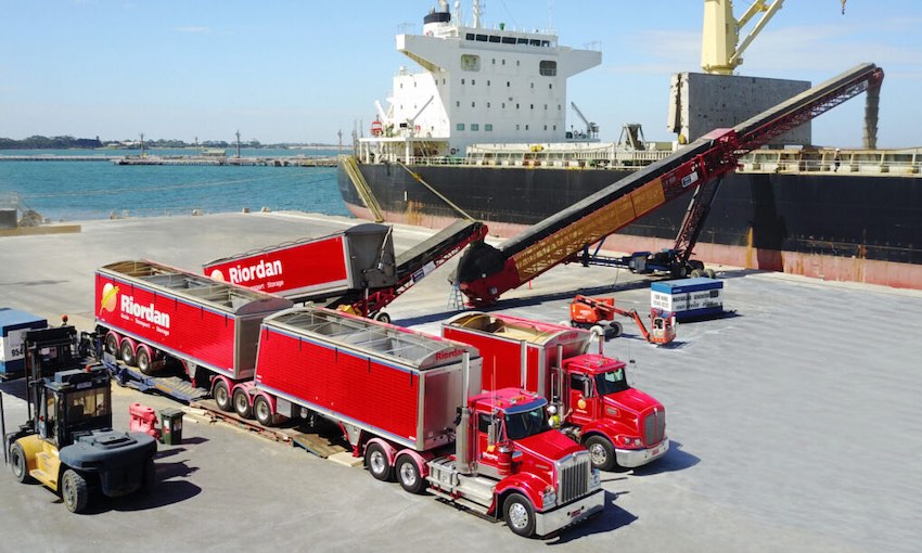 GeelongPort grain business on track for record exports