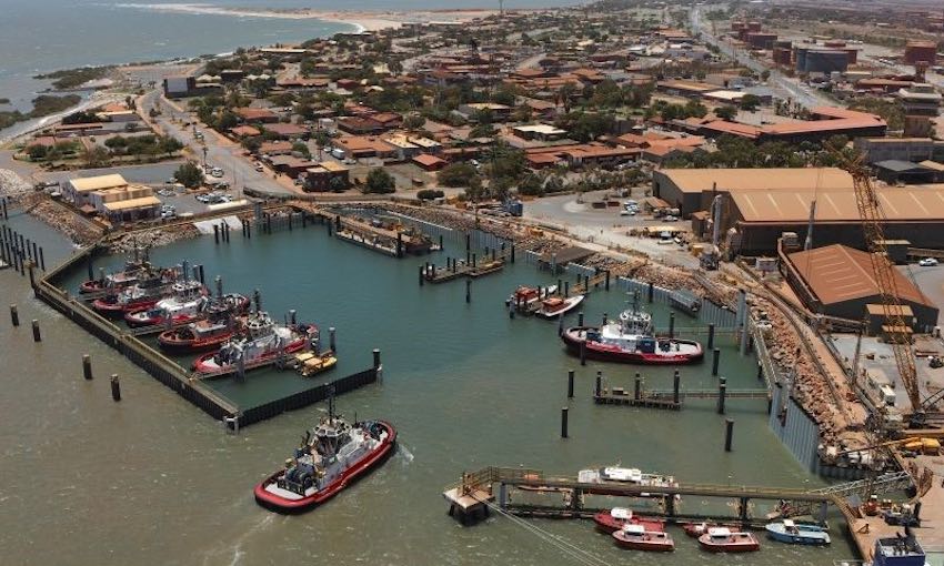 Pilbara tug haven upgrade progresses