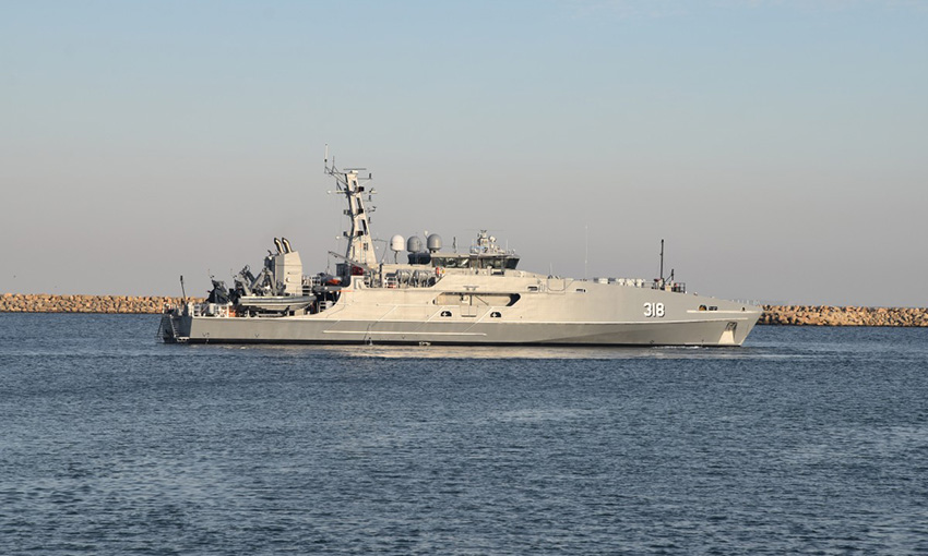 Australian shipbuilder delivers fifth patrol boat