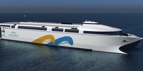 Incat celebrates construction milestone for world’s largest electric ferry