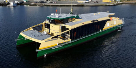 First ferry in new Parramatta fleet enters service