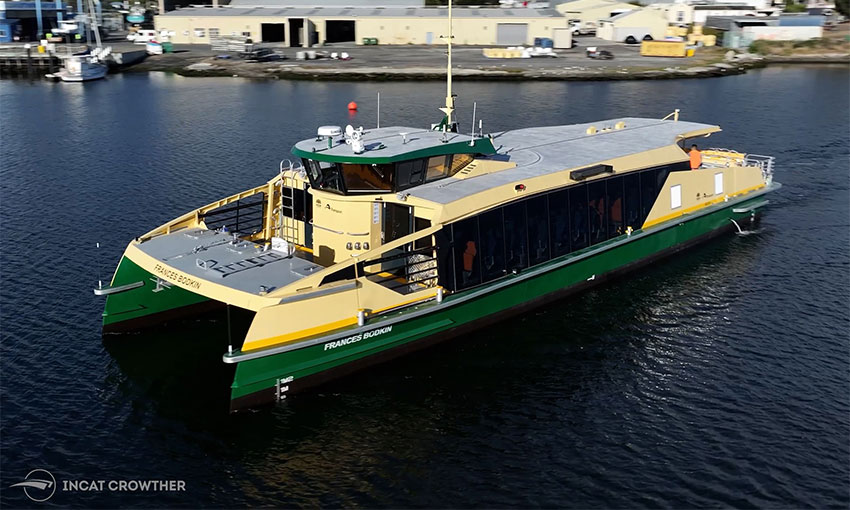 First ferry in new Parramatta fleet enters service