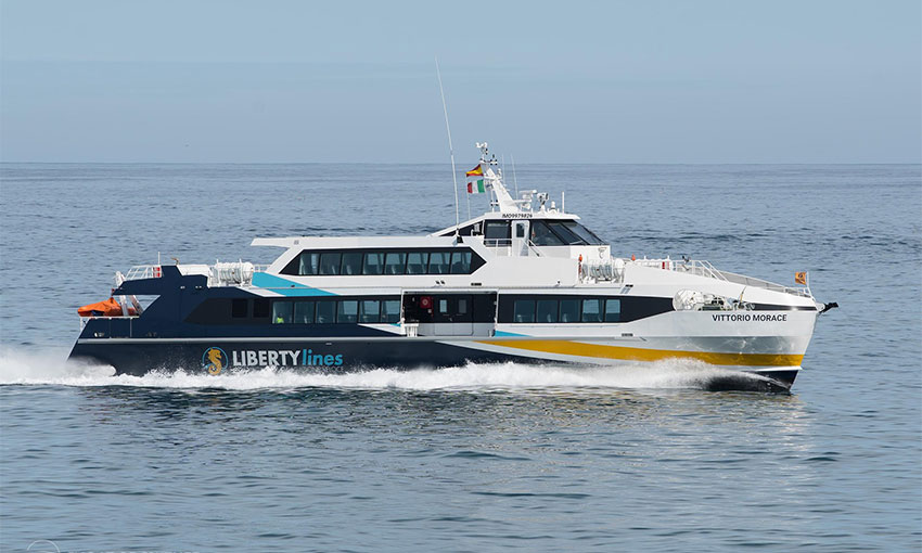 Aussie-designed hybrid ferries launched in Med