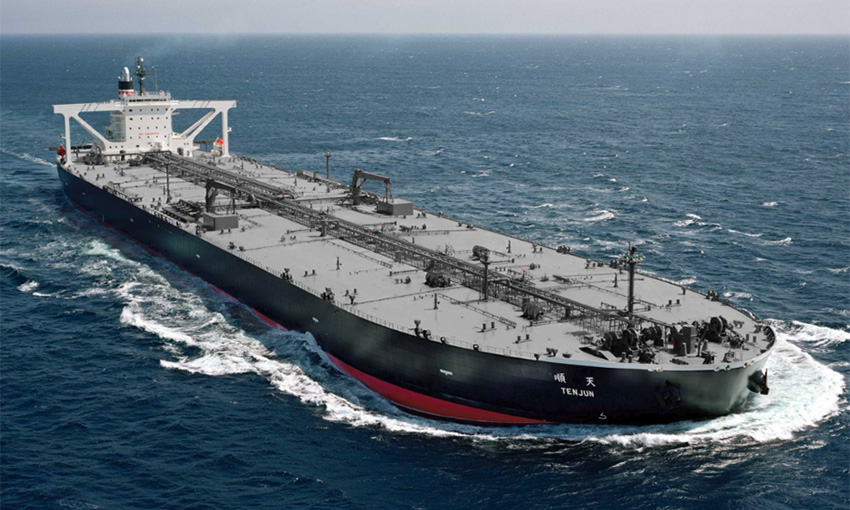 NYK commences alternative fuel test-run for crude oil tanker