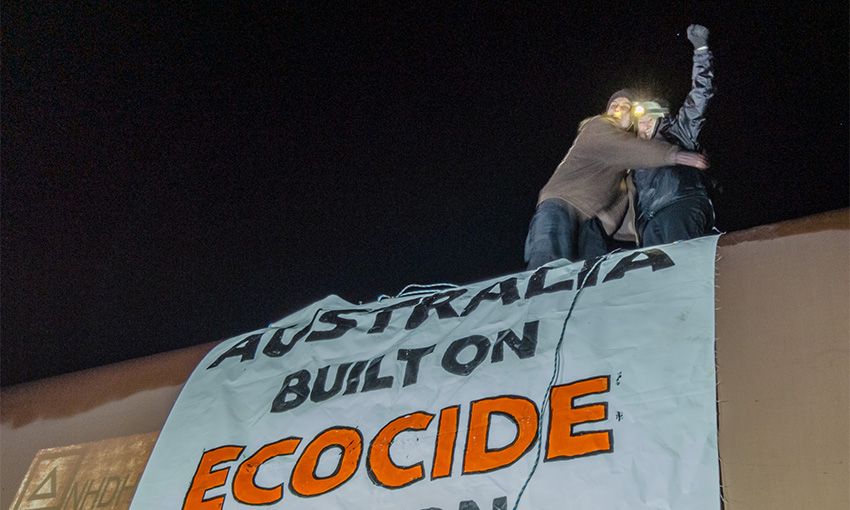 More charges laid as Newcastle blockade continues