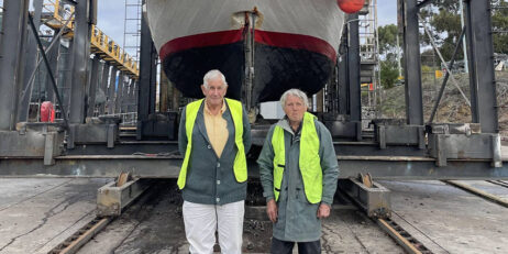 Australia’s oldest sail trading vessel relocated for maintenance