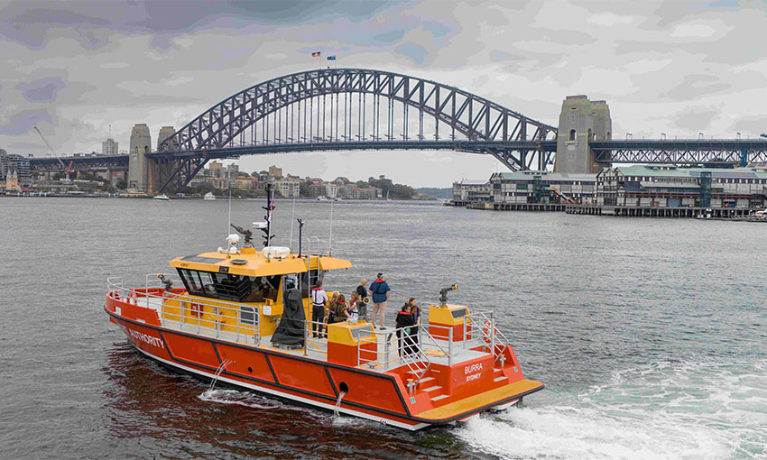 Comp opens for Sydney Harbour response vessel voyage