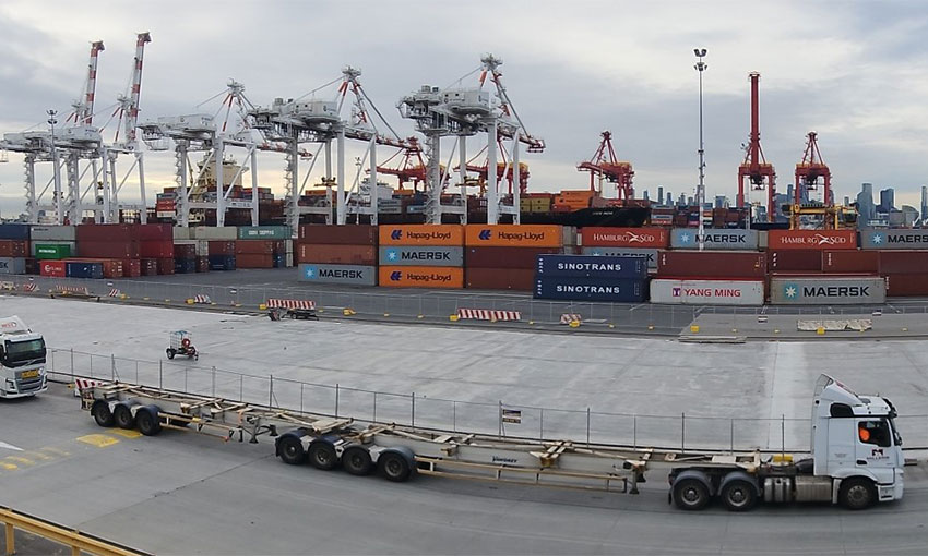 DP World Melbourne box traffic exceeds available capacity