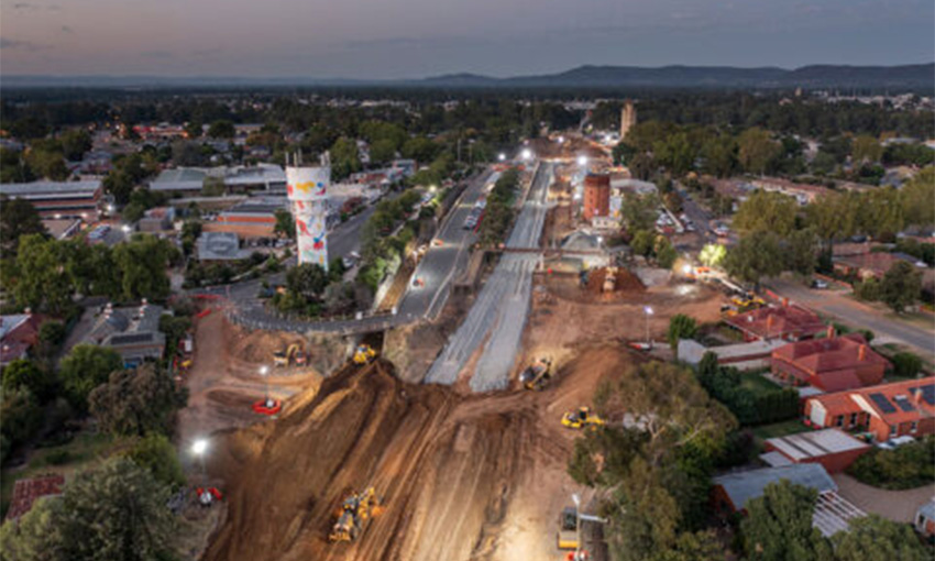 Inland Rail sees strong progress at first Victorian sites