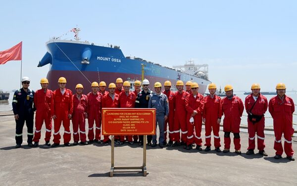 Eastern Pacific Shipping receives sixth dual-fuel bulker