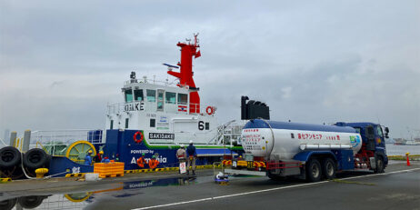 NYK completes first ammonia bunkering for ammonia-fuelled tug