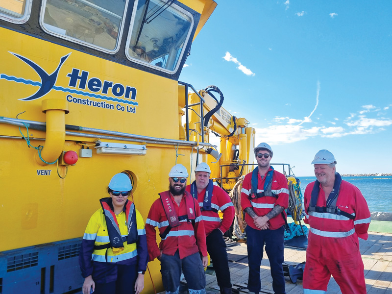 Heron Construction vessel