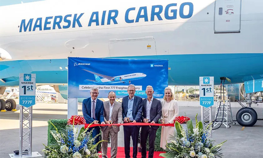 Maersk Air Cargo welcomes first 777 freighter