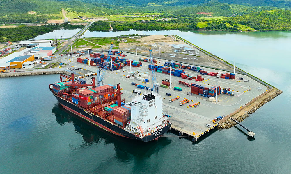 Motukea container terminal