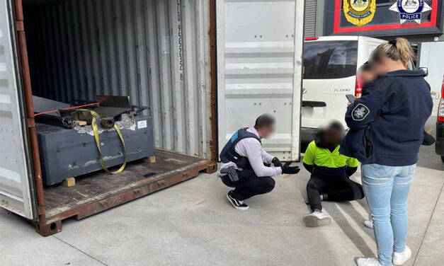 Huge sea-freight meth plot foiled, Sydney man charged