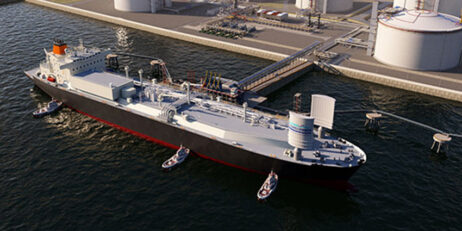 MOL designing LNG carrier fitted with hard sails