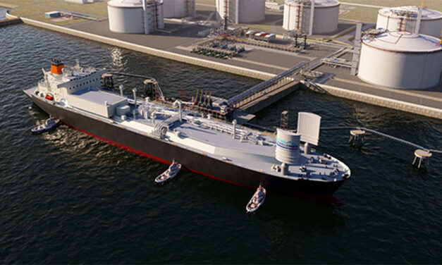 MOL designing LNG carrier fitted with hard sails