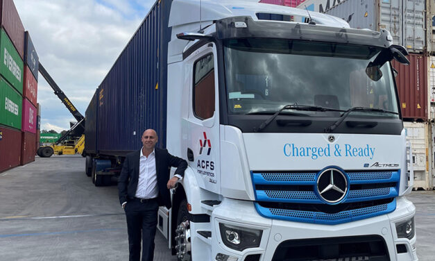 ACFS introduces first electric truck