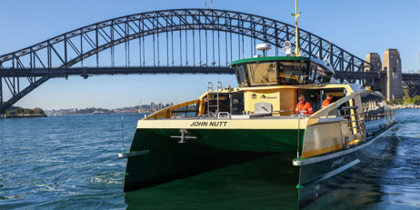 Second of new Parramatta ferries enters service