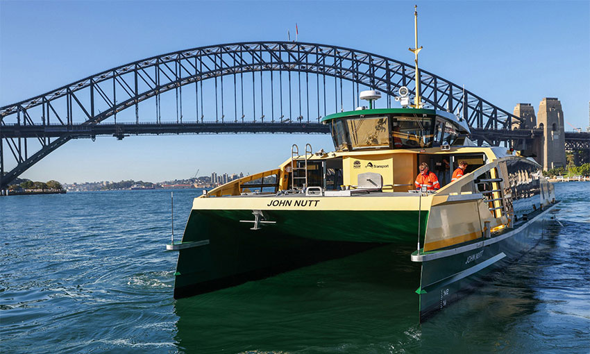 Second of new Parramatta ferries enters service