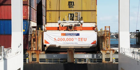 VICT reaches five million TEU