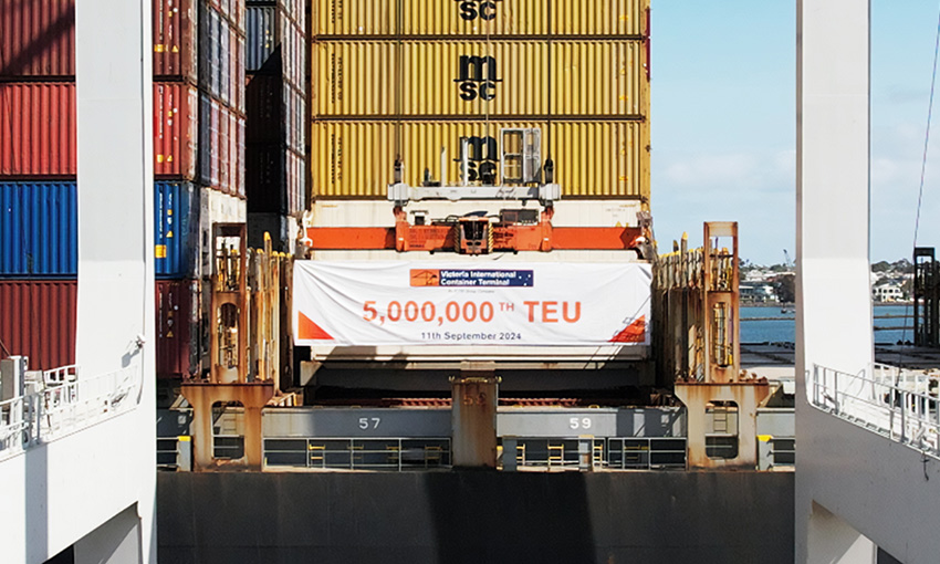 VICT reaches five million TEU