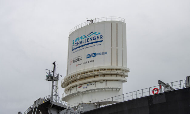 MOL and Chevron to install Wind Challenger on LNG carrier