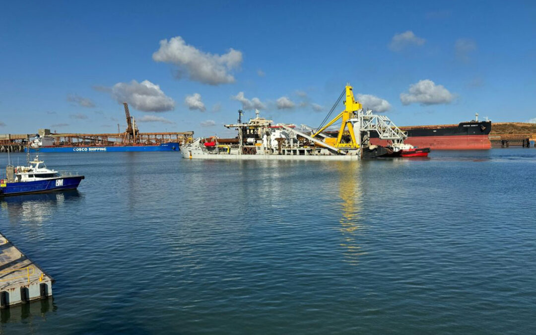 Lumsden Point dredging complete