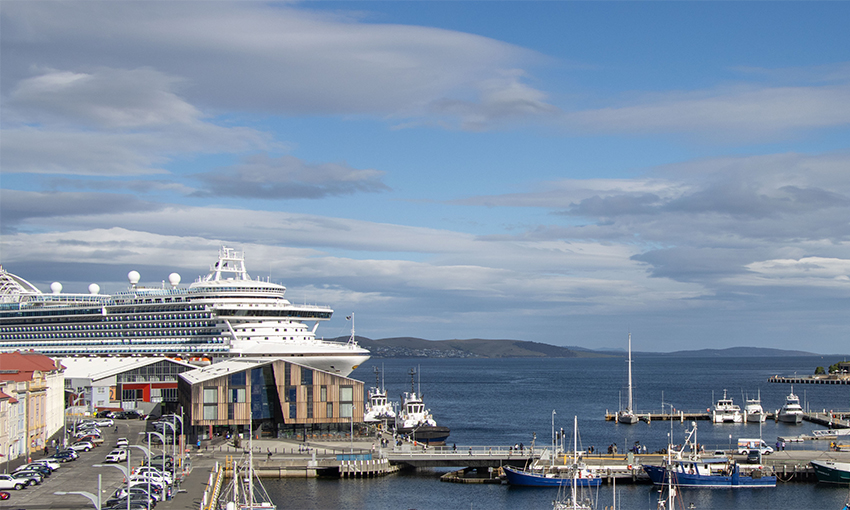 Cruise season underway in Tassie