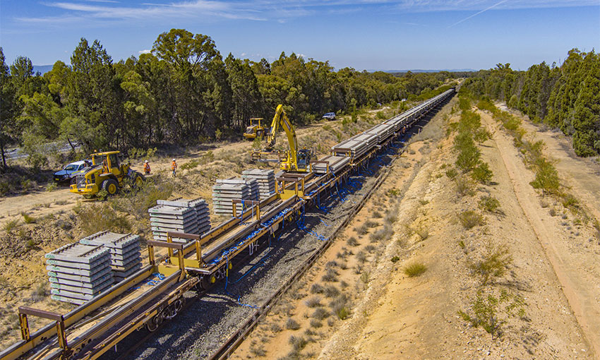 Hunter to Narrabri freight line upgrade complete