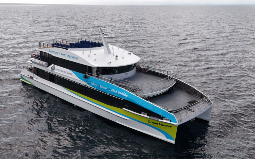 Austal delivers catamaran for WA ferry company