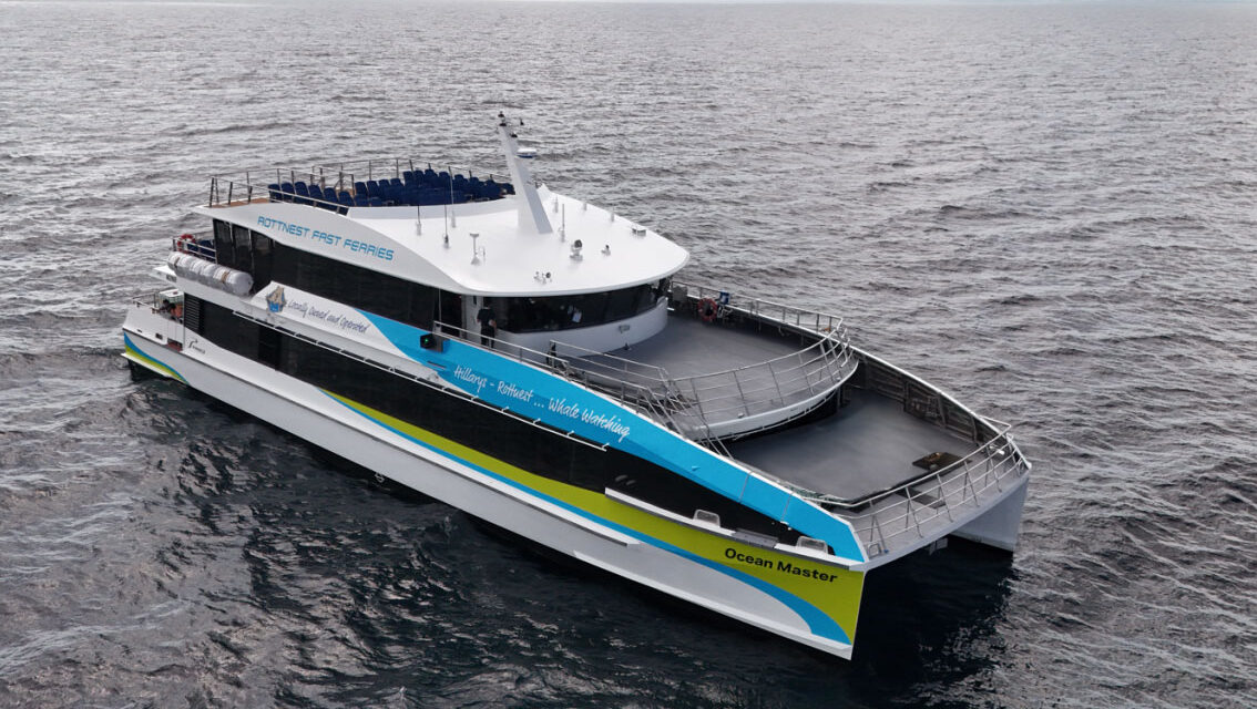 Austal delivers catamaran for WA ferry company