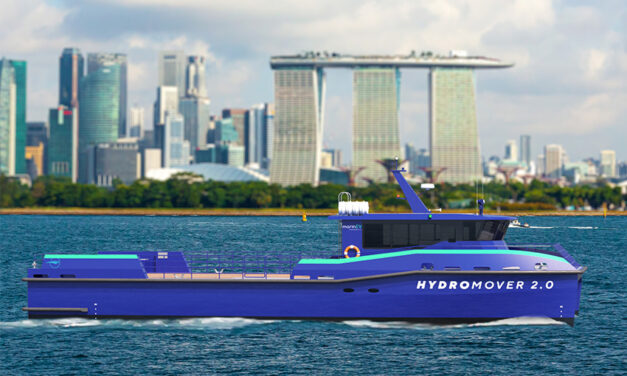 Aussie-designed electric harbour craft destined for Singapore